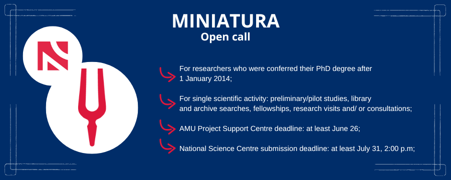 MINIATURA open call