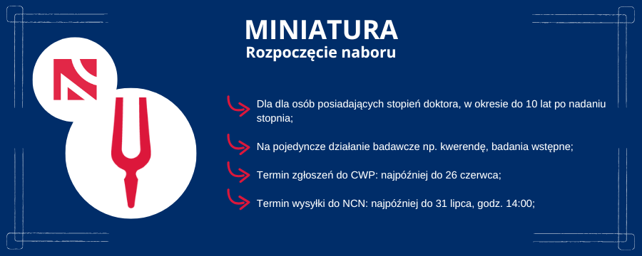 MINIATURA rozp naboru